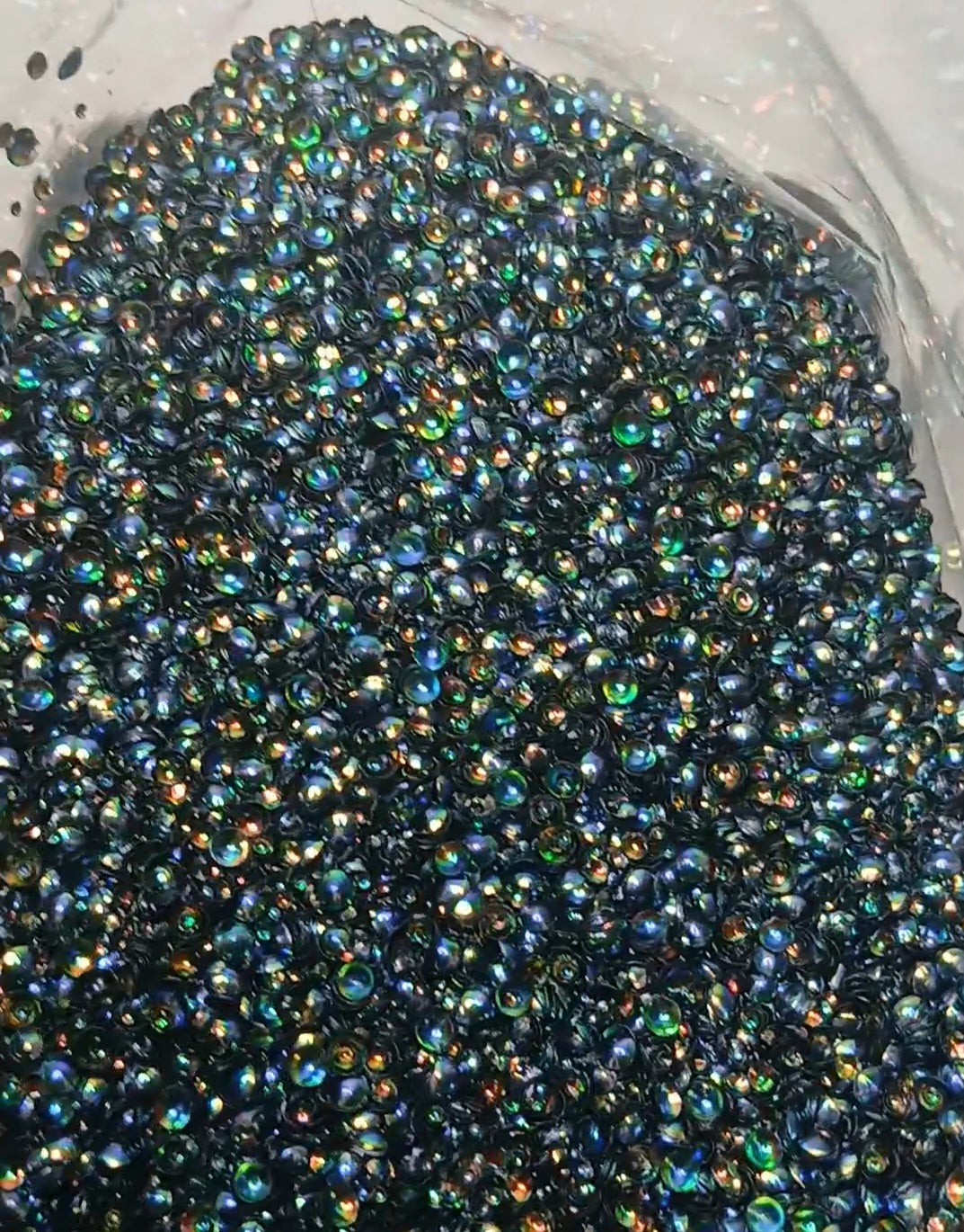 Peacock Bubble Glitter