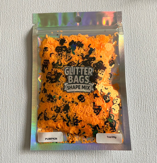 Pumpkins/skulls Shape Mix Bag