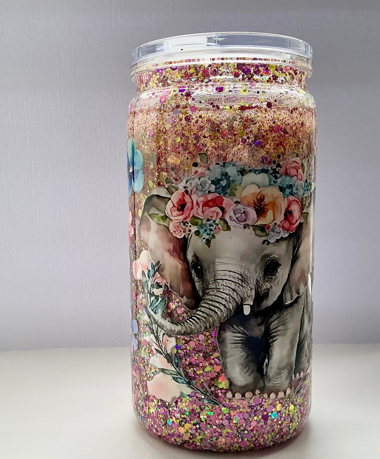 16oz Snowglobe Tumbler