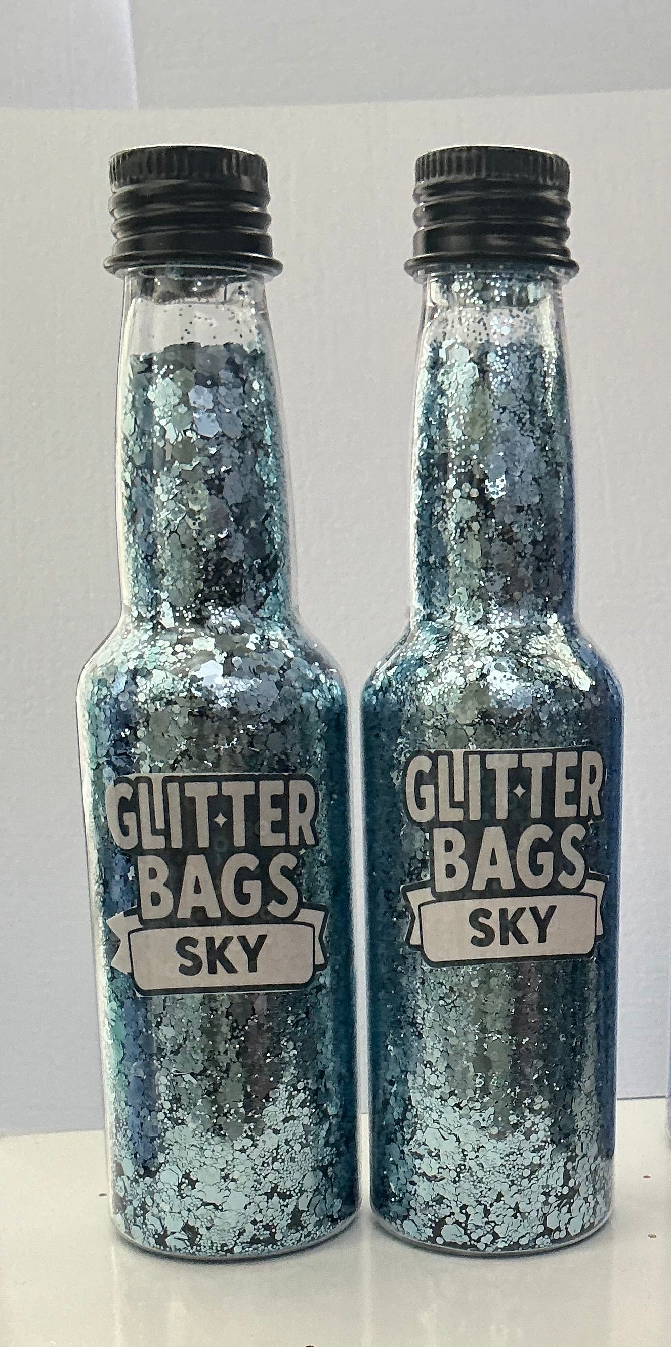 Sky Blue Chunky Glitter Mix Bag