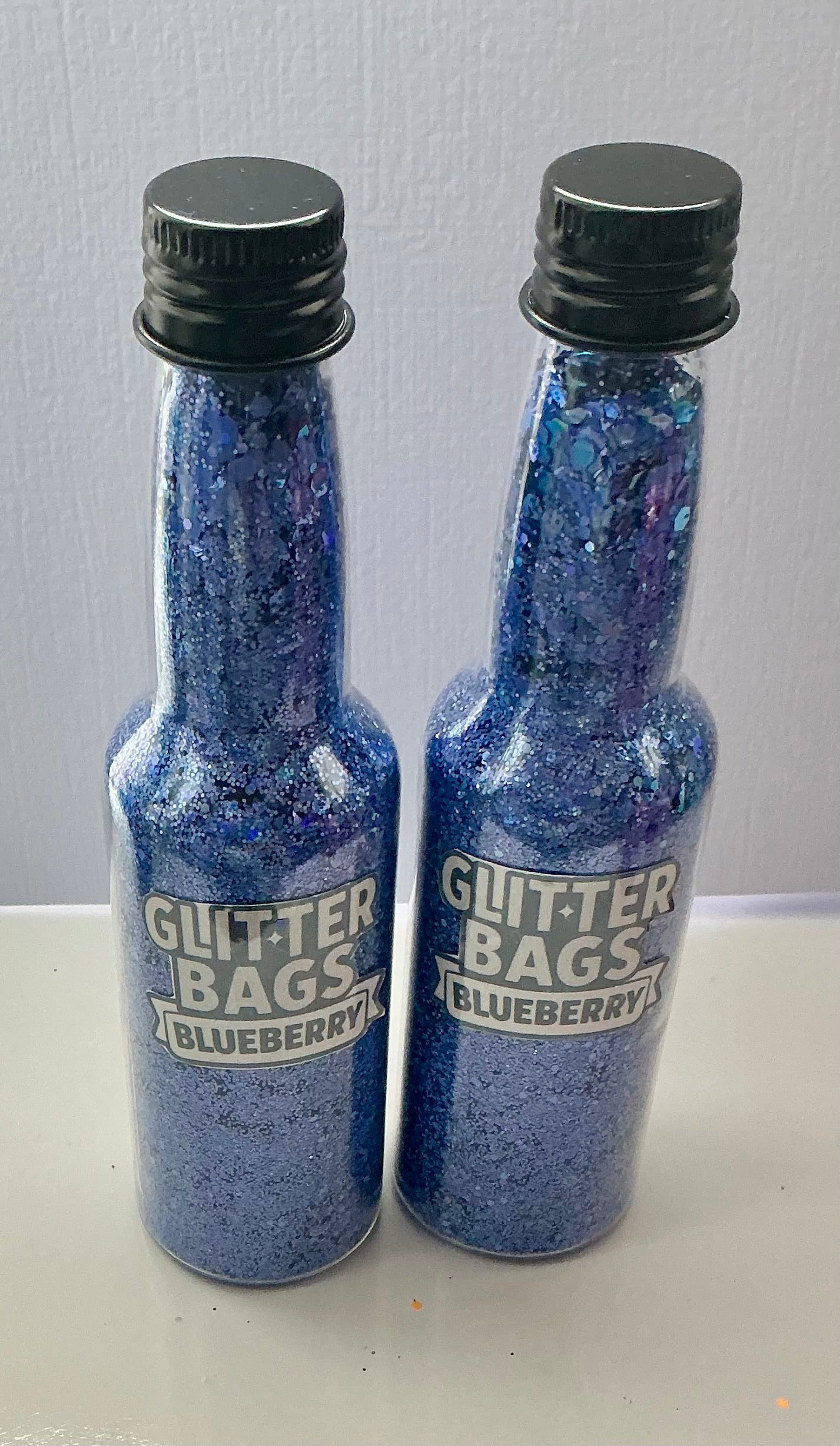 Holographic Laser Blueberry - Royal Blue